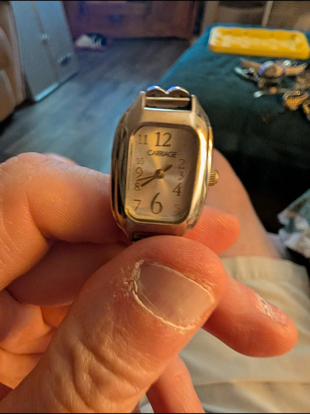 Carriage By Timex Beautiful Ladies Vintage Watch With Quartz Movement New Batter